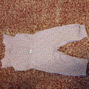 3-6 month romper by carter's. Purple with owls.